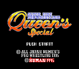 Super Fire Pro Wrestling - Queen's Special